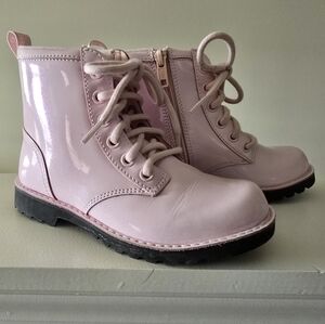 UGG Pink Combat Boots girls